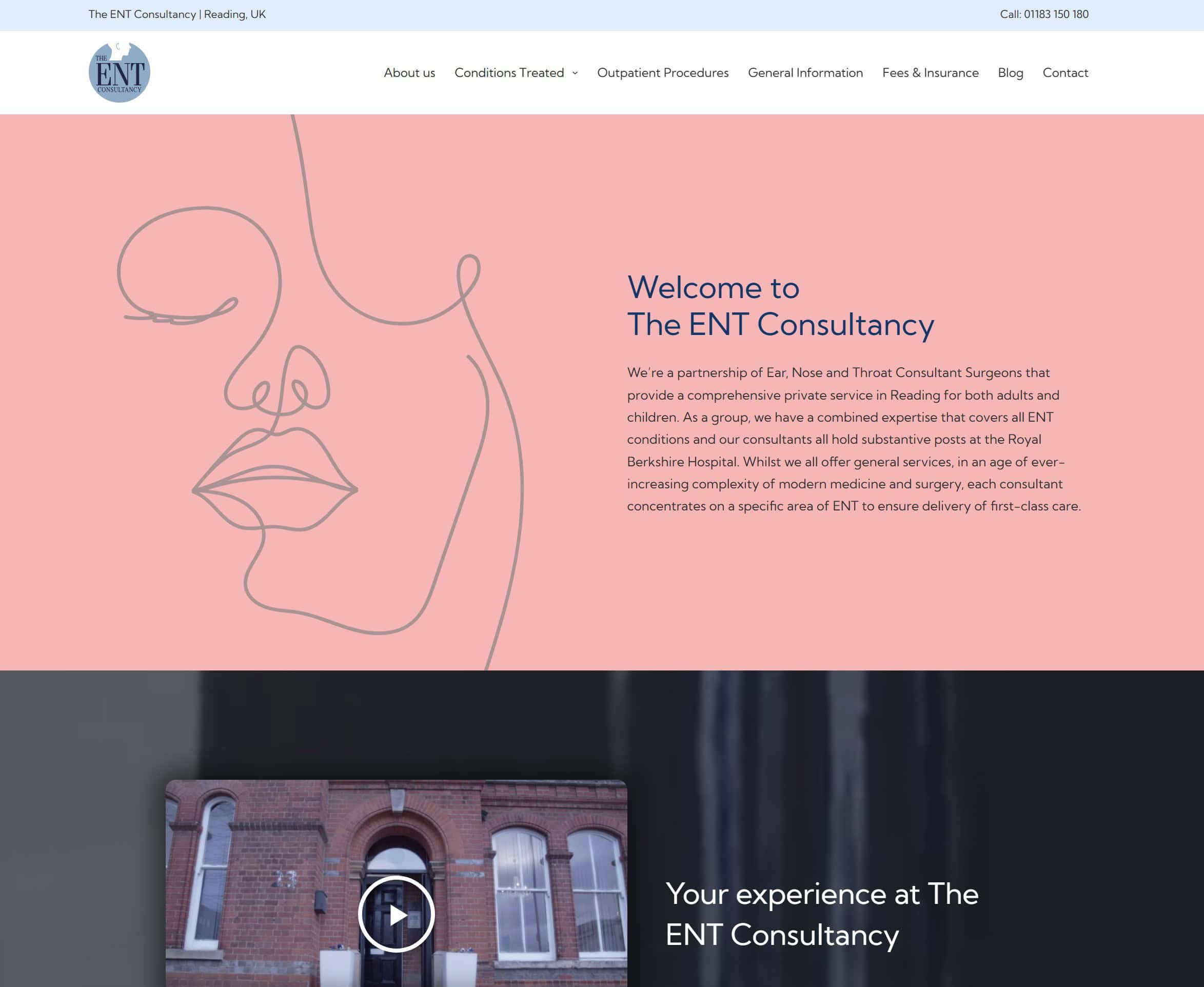 ENT consultancy private ENT specialists Reading UK.